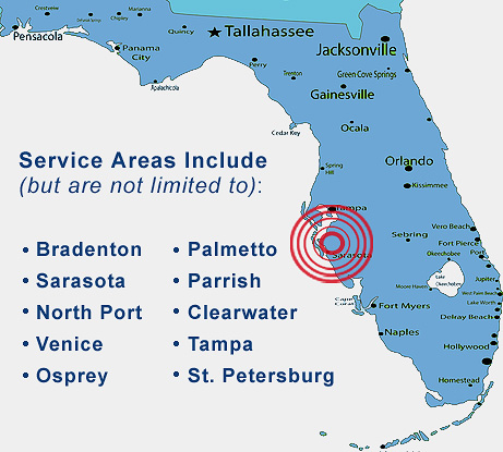 Florida Service Areas